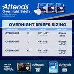 Attends® Briefs with Overnight Protection, X-Large
