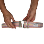 Posey® Pastel Gait Belt with Nickel Buckle, 70-Inch Length