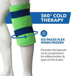 Polar Ice® Cold Pack with Wrap for Knee, Standard Size