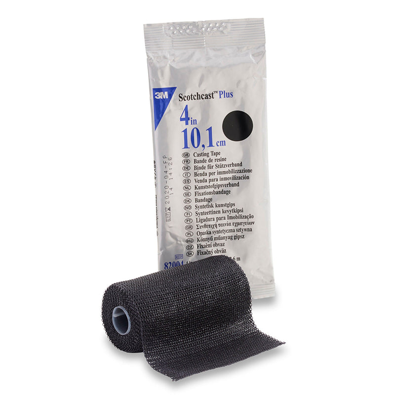 3M™ Scotchcast™ Plus Black Cast Tape, 4 Inch x 4 Yard