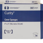 Curity™ Sterile Nonwoven Sponge, 3 x 4 Inch, 4-Ply