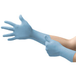 Micro-Touch® Extended Cuff Length Exam Glove, Small, Blue