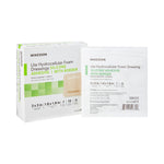 McKesson Lite Hydrocellular Foam Dressings w/ Border & Silicone Adhesive, 3 x 3"