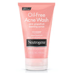 Neutrogena® Oil-Free Acne Wash Pink Grapefruit Foaming Scrub, 4.2-ounce Tube