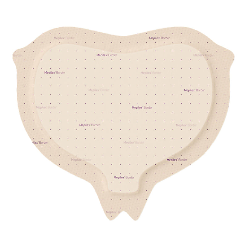 Mepilex® Border Sacrum Foam Dressing, 22 x 25 Centimeter