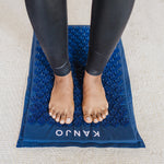 Kanjo Memory Foam Acupressure Mat Set, Dark Blue