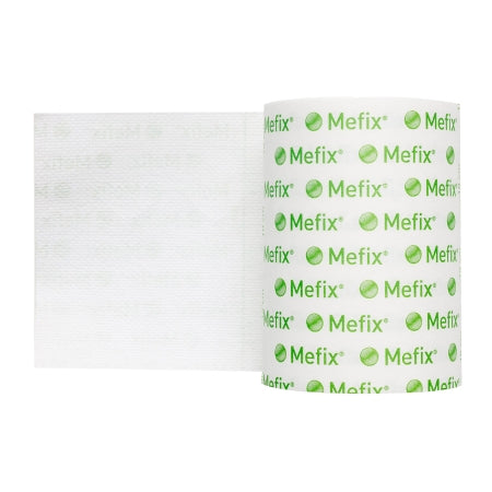 Perforated Dressing Retention Tape with Liner Mefix® White 1 Inch X 11 Yard Nonwoven Spunlace Polyester NonSterile