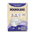 Boundless Youth Diapers, Size 8