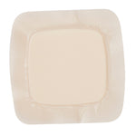 Aquacel® Silicone Adhesive with Border Silicone Foam Dressing, 4 x 4 Inch