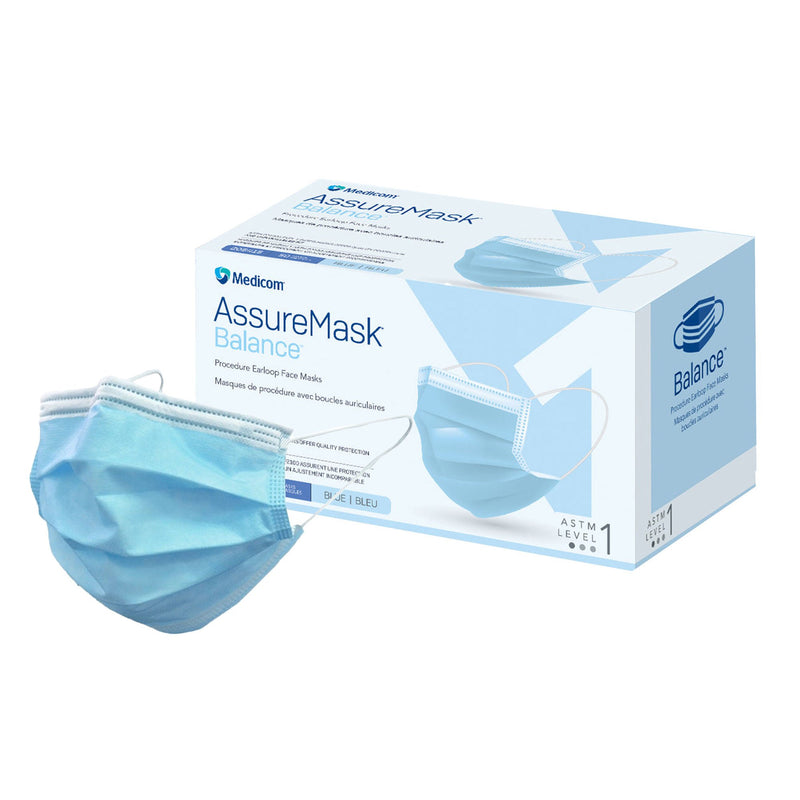 Procedure Mask AssureMask Balance™ ASTM Level 1 Earloops One Size Fits Most