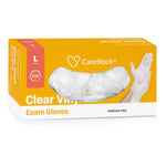 CareStock™ Vinyl Exam Glove, Large, Ivory