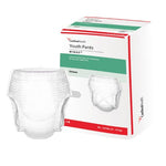 Unisex Youth Absorbent Underwear Curity™ Pull On with Tear Away Seams Medium Disposable Heavy Absorbency