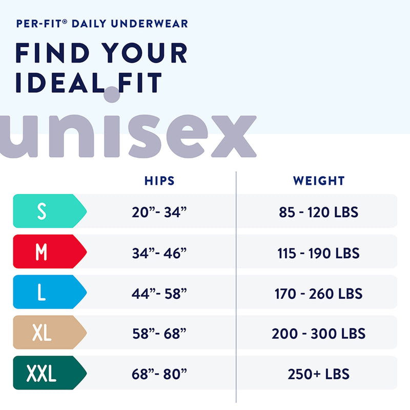 Prevail Per-Fit® Daily Underwear, X-Large