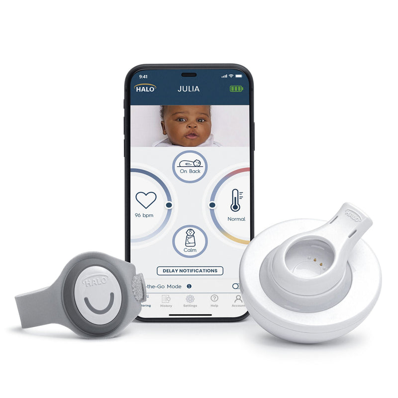 Baby Monitor Halo Sleepsure Battery Operated Touchscreen Display