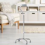 McKesson Steel Chrome Offset Quad Cane, 29 – 37.5 Inch