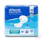 Attends® Shaped Bladder Control Pads, Plus