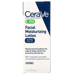CeraVe® Facial Moisturizing Lotion PM, Ultra Lightweight, 3-ounce Pump Bottle