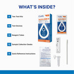 Respiratory Test Kit Tyfast Flu A/B & COVID-19 At Home Multiplex Rapid Test 1 Test per Kit