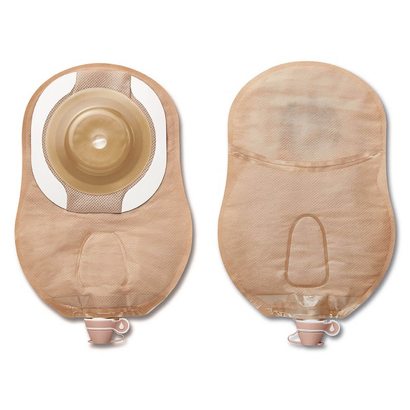 CeraPlus™ Soft Convex 1-Piece Ultra Clear Urostomy Pouch, Cut to fit up to 55 mm