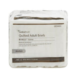 Unisex Adult Incontinence Brief Simplicity™ X-Large Disposable Moderate Absorbency