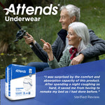 Attends® Care Adult Absorbent Underwear, Heavy Absorbency, X-Large, White