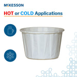 McKesson White Paper Soufflé Cup, 3.5-ounce Capacity