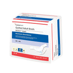 Wings Unisex Adult Incontinence Brief, Tab Closure, 3X-Large, Heavy Absorbency
