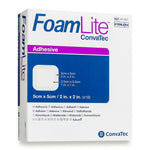 FoamLite™ Silicone Adhesive with Border Thin Foam Dressing, 2 x 2 Inch