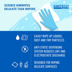 Kimtech Science™ Kimwipes™ Delicate Task Wipes, 1 Ply, 8.2 x 4.39 in