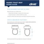 drive™ Premium Elongated Toilet Seat with Lock