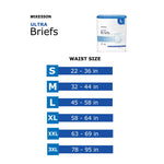 McKesson Ultra Heavy Absorbency Incontinence Brief, Small