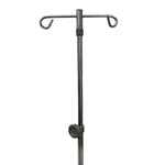 IV Stand Floor Stand 2 Hooks 5 Legs with Casters