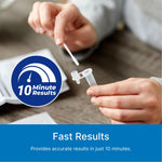 Respiratory Test Kit Tyfast Flu A/B & COVID-19 At Home Multiplex Rapid Test 1 Test per Kit