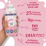 Pediatric Oral Supplement Kendakids® Vita-Boost Shake Smooth Strawberry Flavor 8 oz. Carton Liquid Vitamins / Minerals