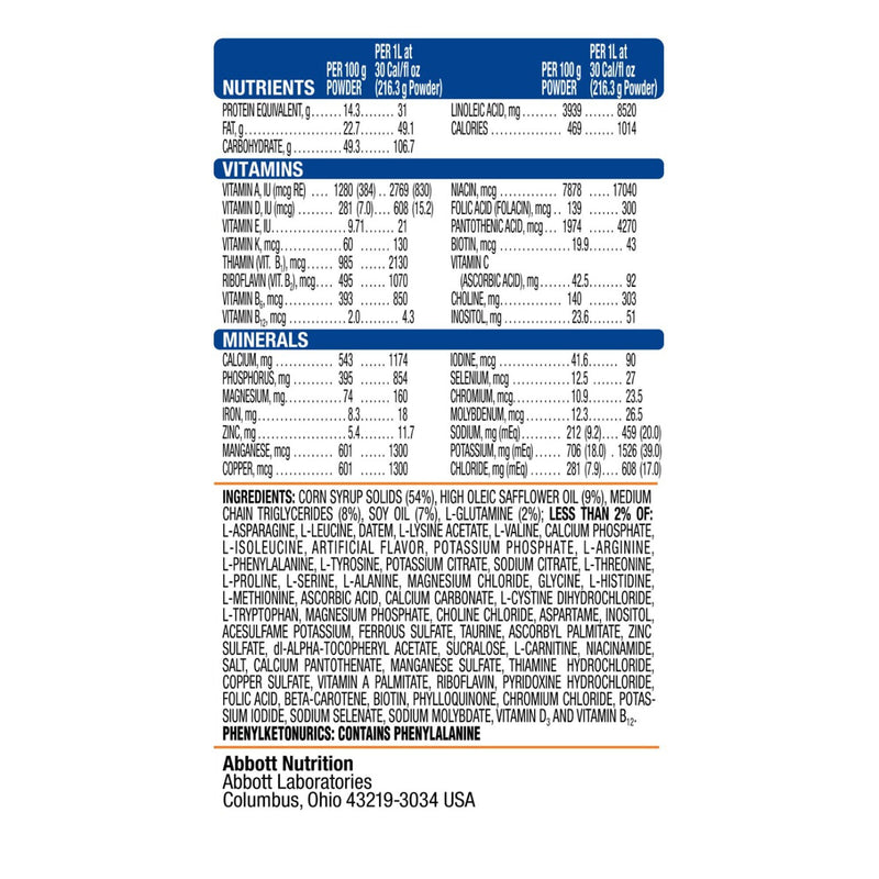 Pediatric Oral Supplement EleCare® Jr Vanilla Flavor 14.1 oz. Can Powder Amino Acid Protein Maldigestion