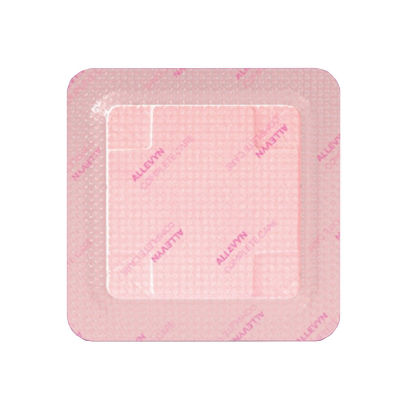 Foam Dressing Allevyn Complete Care 4 X 4 Inch With Border Film Backing Silicone Adhesive Square Sterile