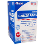 Dukal™ Sterile Gauze Sponge, 2 x 2 Inch, 12-Ply