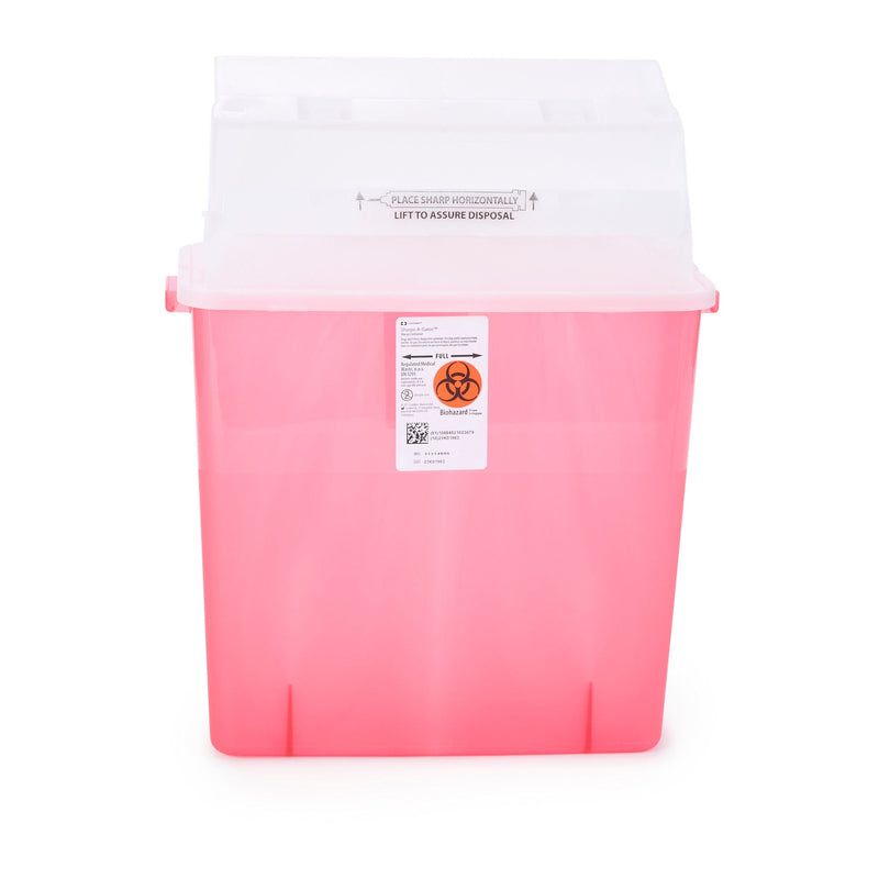 Sharps-A-Gator™ Multi-purpose Sharps Container, 3 Gallon, 20.5 x 14 x 6 Inch