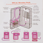 McKesson Enteral Feeding Pump Pouch, Fits Most 250 to 500 mL Feeding Pumps