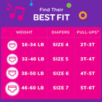 Huggies Pull-Ups® Learning Designs® for Girls Training Pants, Size 5T to 6T