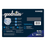 Goodnites® Heavy Absorbency Nighttime Underwear, Large for Boys 68 – 95 lbs.