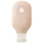 New Image™ Transparent Colostomy Pouch, Pre-cut to Fit 70 mm Stomas, Green Match
