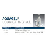 Aquagel® Water Soluble Lubricating Gel, 70-ounce Jug with Pump Mechanism