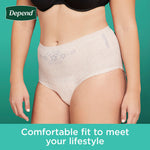Depend® Fresh Protection™ Women's Maximum Absorbency Underwear, Large