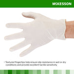 McKesson Confiderm® CL Latex Exam Glove, Extra Large, Ivory