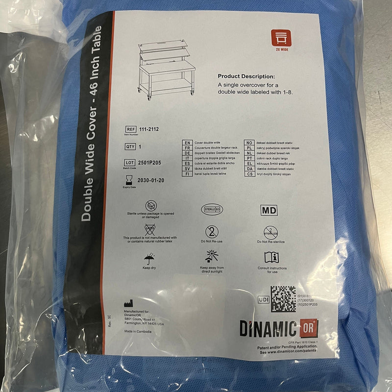 Table Drape DinamicOR 46 Inch Length For Back Table