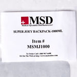 McKesson Feeding Pump Backpack for Two 1000-mL Bags, Kangaroo™ Dual Flush System