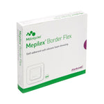 Mepilex® Border Flex Silicone Adhesive Foam Dressing, 13 x 16 Centimeter