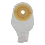 Ostomy Pouch Safe n Simple™ Extended Wear One-Piece System 12 Inch Length Convex, Pre-Cut Opaque 1 Inch Stoma Drainable