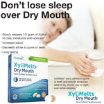 OraCoat XyliMelts Stick-On Melts for Moisturizing, Mild Mint